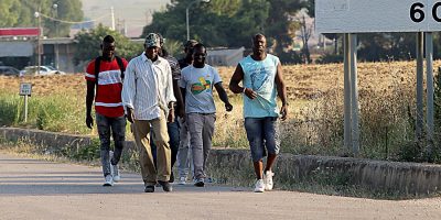 Braccianti presi a sassate da sconosciuti, feri...