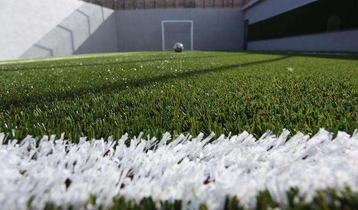 campo calcio pneumatici, economia circolare