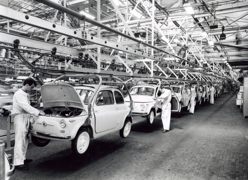 Stabilimento di Mirafiori - Archivio storico Fiat