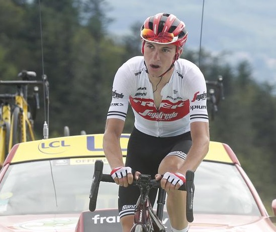 giulio ciccone maglia gialla tour de france