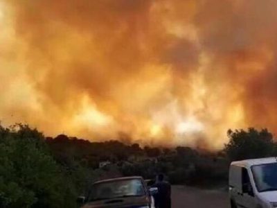 Ancora fiamme divorano la Sardegna, nuorese in ginocchio