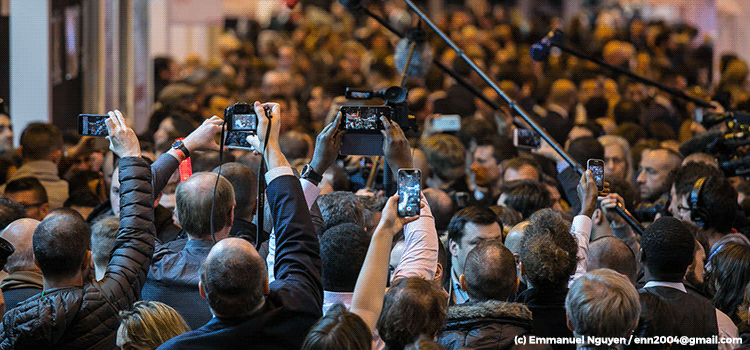 la stampa al salone del libro di parigi
