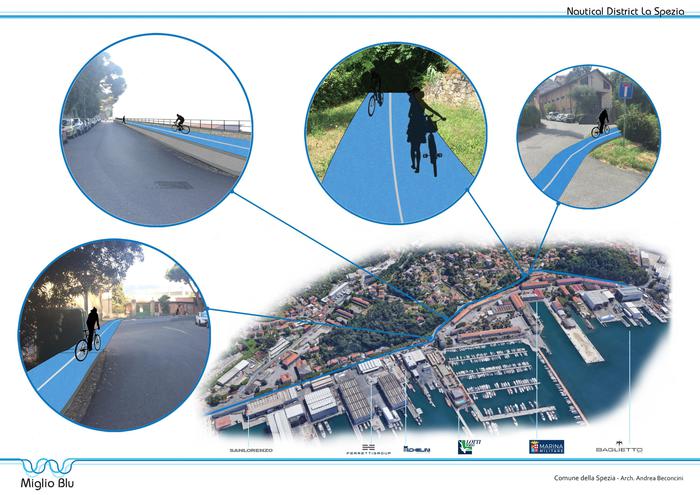 miglio blu, la spezia