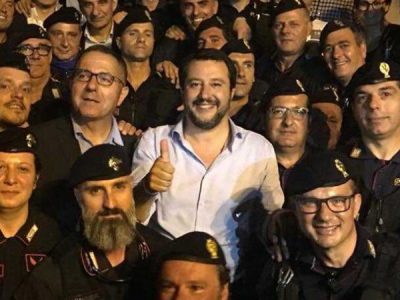 Firmata direttiva Salvini “Meno scorte e più agenti sul territorio”