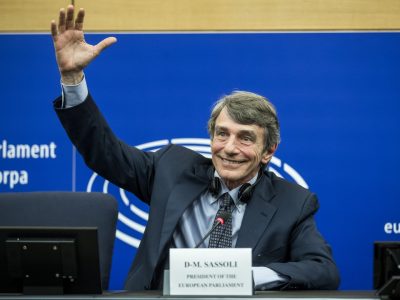 Il presidente Ue Sassoli: “Riformare il regolamento di Dublino”