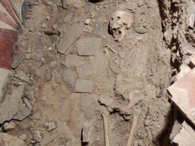 Uffizi: emerso uno scheletro di donna rinascimentale dagli scavi