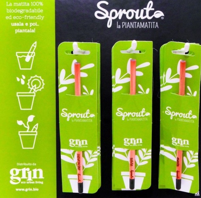 Matita Sprout biodegradabile