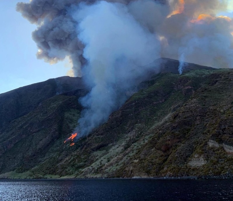 stromboli situazione normalità