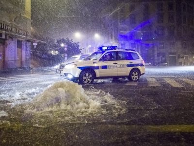 Il maltempo sferza Trieste, già trenta gli interventi dei VdF