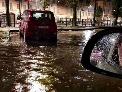 Il torinese messo in ginocchio da violenti nubifragi