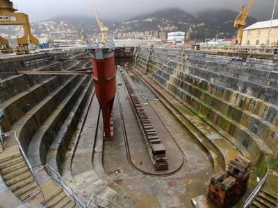 Una vasca navale oceanica e il “miglio blu” della nautica per La Spezia