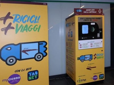 Viaggiare in metro a Roma con l’ecobonus del riciclo