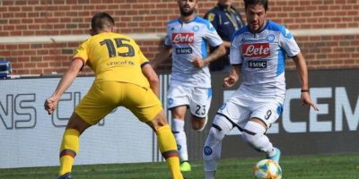 Il Napoli strapazzato dal Barcellona in amichev...