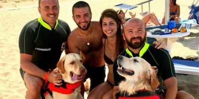 Lavoro extra per i cani bagnini: sei salvataggi...