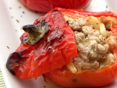 Le ricette dell’estate: peperoni ripieni al forno