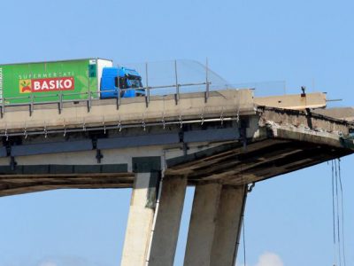 Ponte Morandi, accolto il patteggiamento di Autostrade e Spea