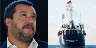 La nave Alan Kurdi si dirige verso Lampedusa, 4...