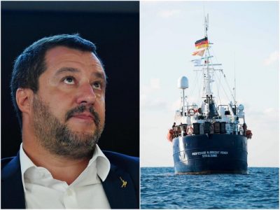 La nave Alan Kurdi si dirige verso Lampedusa, 40 i migranti a bordo