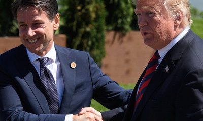 Giuseppe Conte scopre che Donald Trump tifa per lui