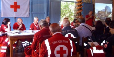 Croce Rossa: gara di primo soccorso e simulazio...