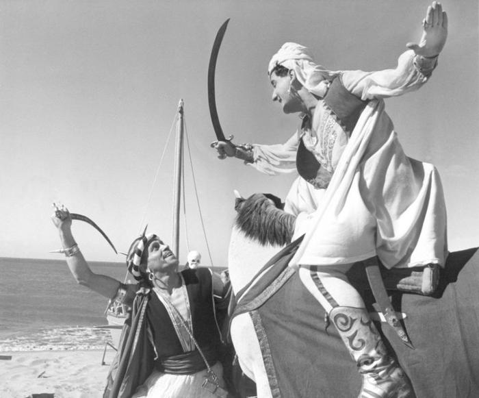 Alberto Sordi in "Lo sceicco bianco", Federico Fellini Venezia
