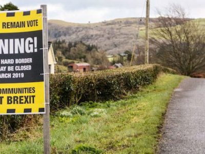 Confine tra Eire e Irlanda del Nord e blocco delle merci