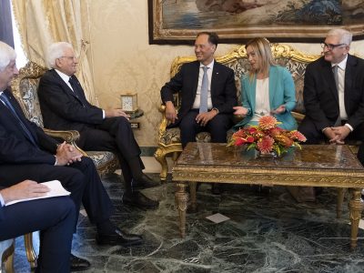 Secondo giorno di consultazioni al Quirinale. Al Colle Fdi, Pd e Forza Italia