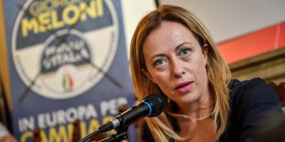 Giorgia Meloni Fd’I “Elezioni subit...