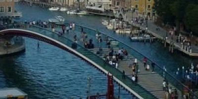 Ponte della Costituzione sul Canal Grande, cond...
