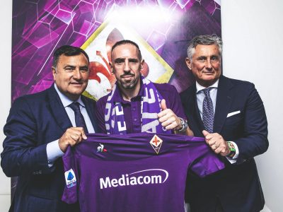 Fiorentina: l’arrivo di Ribery entusiasma il popolo viola
