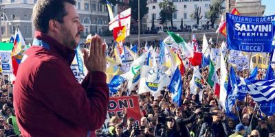 Salvini “No al governo delle poltrone con...