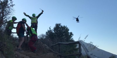 Salvata un’escursionista ferita, recupera...