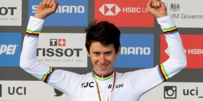 Mondiali ciclismo, Antonio Tiberi vince la cron...