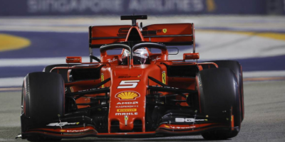 Doppietta Ferrari a Singapore: 1° Vettel, 2° Le...