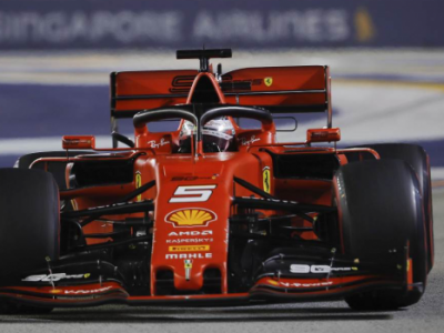 Doppietta Ferrari a Singapore: 1° Vettel, 2° Leclerc