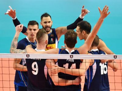 Europei di Volley, l’Italia  fatica ma vince coi greci: 3-1