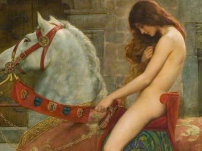 La leggenda di Lady Godiva, a cavallo nuda come una penitente
