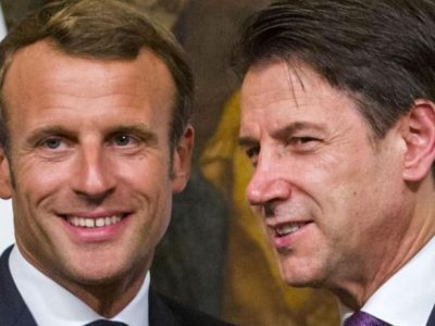 Conte incontra Macron: “Il nostro dialogo è fondato sul rispetto”