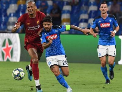 Champions, impresa del Napoli con il Liverpool: 2-0