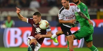 Torino-Milan decisa da una doppietta di Belotti...