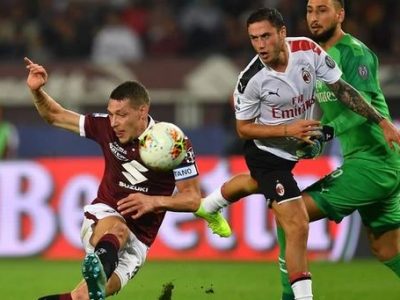 Torino-Milan decisa da una doppietta di Belotti: 2-1