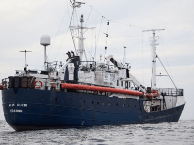 Vietato alla Alan Kurdi l’ingresso in acque italiane
