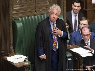 L’addio di Bercow “mister order” alla Camera prima della chiusura