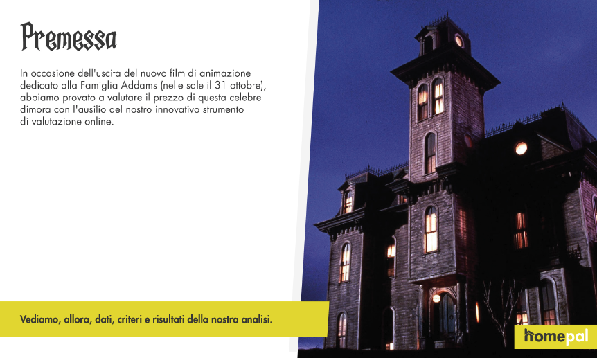 casa famiglia Addams