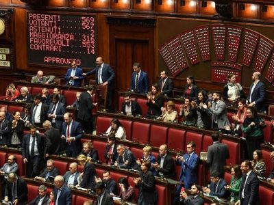 Taglio dei parlamentari: la Camera approva: solo 14 contrari