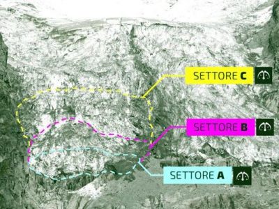 Monte Bianco, nuovo crollo di ghiaccio e pietre da 5 mila metri cubi