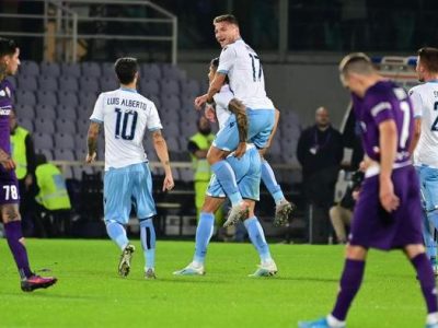 La Lazio espugna l’Artemio Franchi: 2 a 1 alla Viola