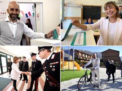 Umbria, primi exit poll: il centrodestra avanti di 20 punti