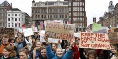 Amsterdam: arrestati 130 manifestanti per il clima