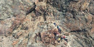 Monviso, rovinosa caduta di un alpinista: è grave